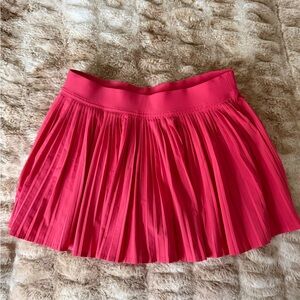Lululemon Varsity HR Pleated Tennis Skirt size 8 color Pink Glaze